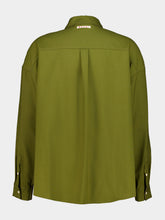 Marni Walnut and Green Wool Shirt