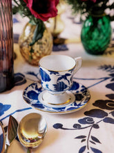 La DoubleJ Wildbird Blue in Porcelain Espresso Cup Set of 2