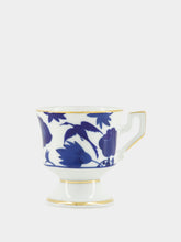 La DoubleJ Wildbird Blue in Porcelain Espresso Cup Set of 2