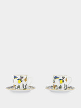 La DoubleJ Borboni White Impero Espresso Cup Set of 2