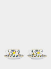 La DoubleJ Borboni Impero Porcelain Tea Cup Set of 2