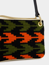 Colville Tasca Arrow-Patterned Orange Bag
