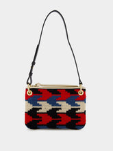 Colville Tasca Arrow-Patterned Red Bag