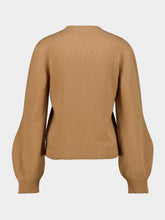 Marni Earth of Siena V-Neck Cashmere Jumper