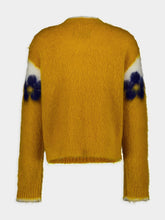 Marni Floral Mohair V-Neck Jumper