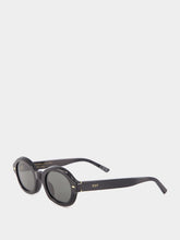 Retrosuperfuture Black Marzo Oval Sunglasses