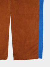 Paula Dalila Caramel Café Suede Drawstring Pants