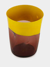 Nasonmoretti Sunflower and Violet Dandy Water Glass