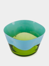 Nasonmoretti Light Blue and Acid Green Dandy Bowl
