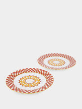 La DoubleJ Set of 2 Apollo Brick Dessert Plates