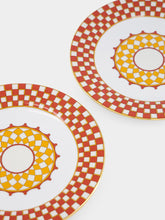 La DoubleJ Set of 2 Apollo Brick Dessert Plates