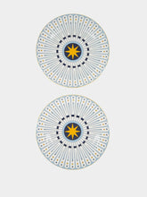 La DoubleJ Set of 2 Feria Sky Blue Dessert Plates