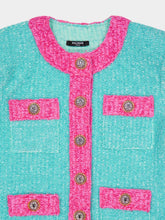 Balmain Buttoned Knit Jacket