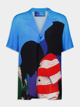 Balmain Prince Gyasi Printed Twill Shirt