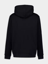 Balmain Black Kiss Print Hoodie