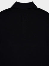 Balmain Merino Wool Black Polo Shirt
