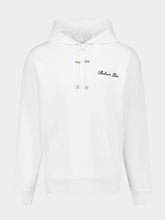 Balmain White Signature Embroidered Sweatshirt