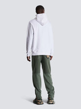 Balmain White Signature Embroidered Sweatshirt