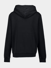 Balmain Black Vintage Balmain Embroidered Hoodie