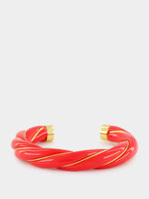 Aurélie Bidermann Diana Vermillion Rush Twisted Bangle