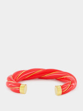 Aurélie Bidermann Diana Vermillion Rush Twisted Bangle