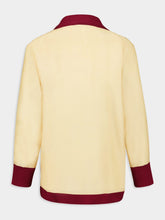 Paula Diane Silk V-Neck Longsleeve
