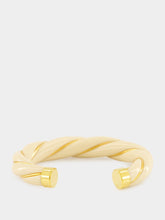 Aurélie Bidermann Ivory Twisted Diana Bangle