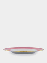 La DoubleJ Set of 2 Dinner Plates Rainbow Rose