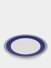 La DoubleJ Rainbow Blue Dinner Plate