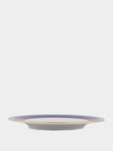 La DoubleJ Rainbow Blue Dinner Plate