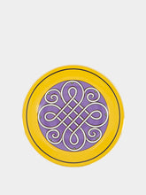 La DoubleJ Set of 2 Cortile Yellow Dessert Plates