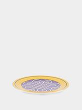 La DoubleJ Set of 2 Cortile Yellow Dessert Plates