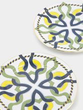 La DoubleJ Set Of 2 Mosaica Dessert Plates