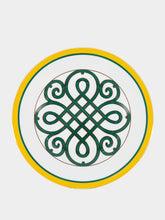 La DoubleJ Set of 2 Cortile Yellow Dinner Plates