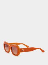 Emmanuelle Khanh Glossy Sunset Sunglasses Dixie