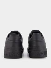 Balmain Black B-Court Leather Sneakers