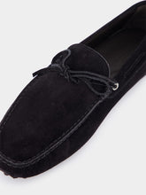 Aurélien Black Suede Driving Shoes