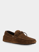Aurélien Brown Suede Driving Shoes