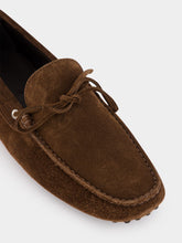 Aurélien Brown Suede Driving Shoes