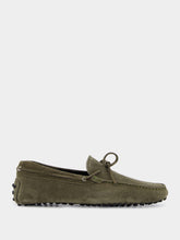Aurélien Olive Suede Loafers
