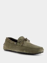 Aurélien Olive Suede Loafers