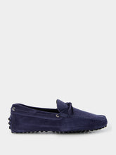 Aurélien Steel Blue Suede Driving Shoes