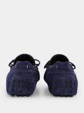 Aurélien Steel Blue Suede Driving Shoes