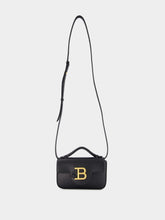 Balmain B-Buzz Leather Shoulder Bag