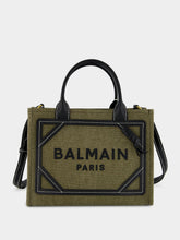 Balmain Khaki B-Army Small Tote Bag