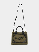 Balmain Khaki B-Army Small Tote Bag