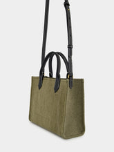 Balmain Khaki B-Army Small Tote Bag