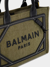 Balmain Khaki B-Army Small Tote Bag