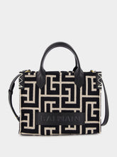 Balmain B-Army Monogrammed Jacquard Tote Bag