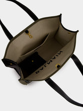 Balmain Khaki Green B-Army 42 Canvas Tote Bag